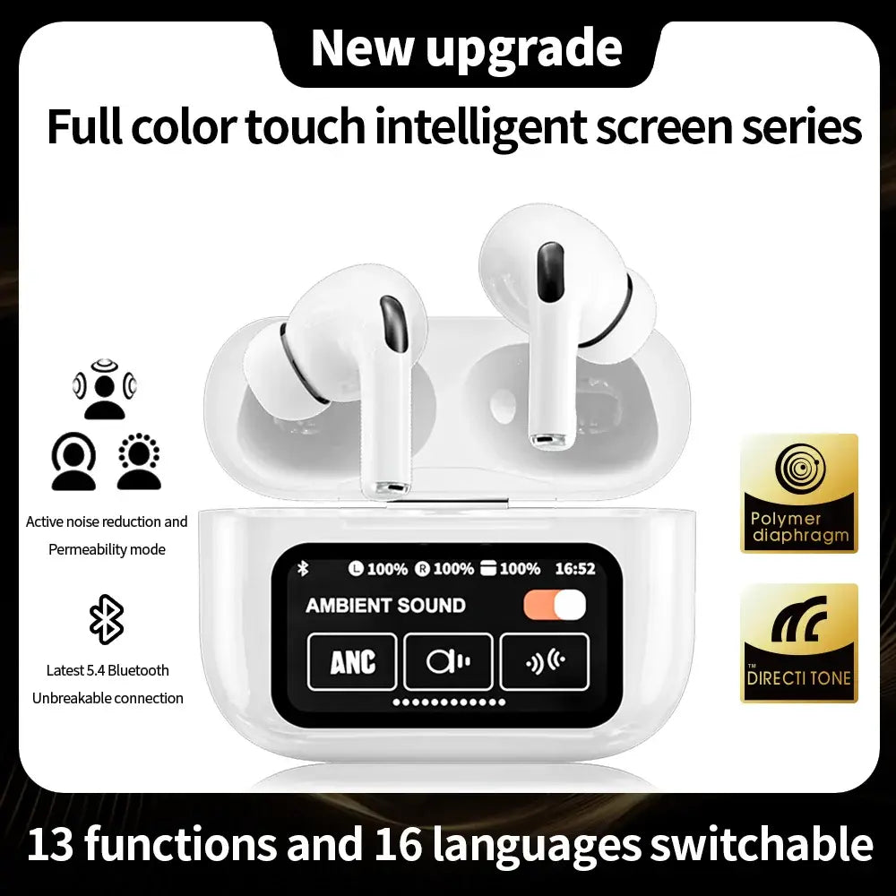 AirPods Pro con pantalla táctil