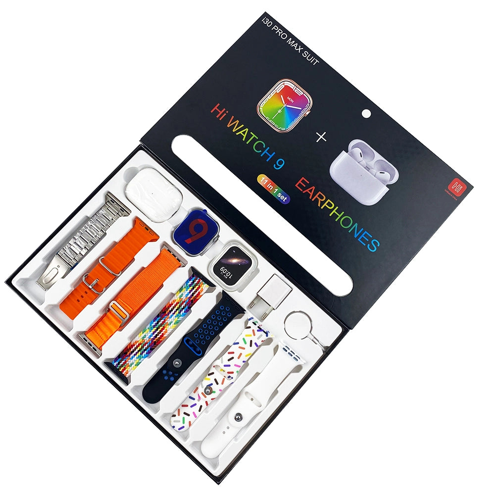 Smartwatch I30 Pro Max Suit 11 en 1 Serie 9