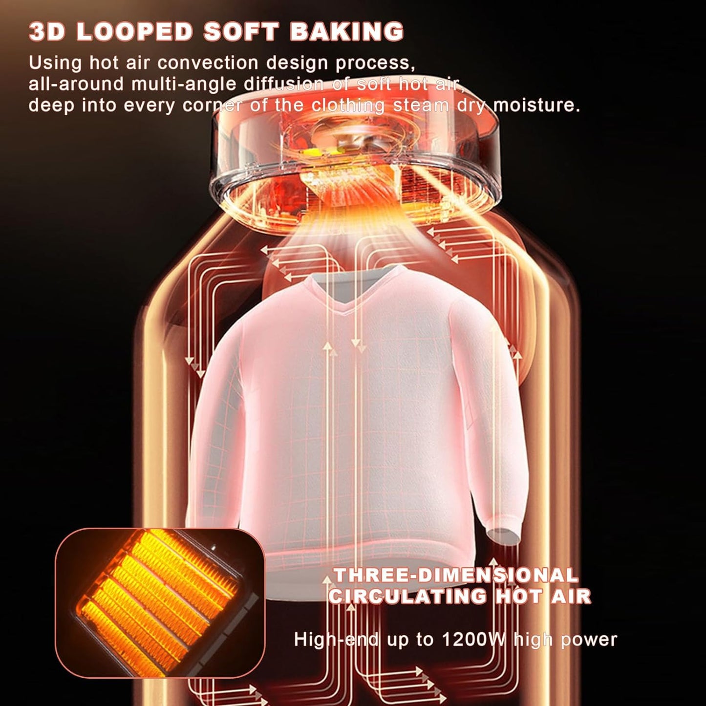 Secador de ropa portátil