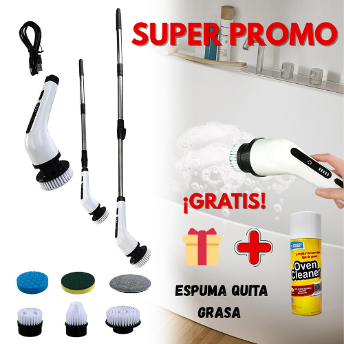 Cepillo Multifuncional 9 en 1 + Limpiador Multiusos de regalo 🎁