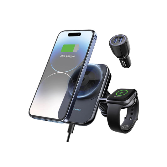 Soporte semiconductor refrigeración con carga inalámbrica 2 en 1