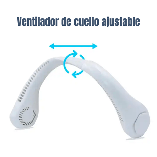 Ventilador de cuello portatil