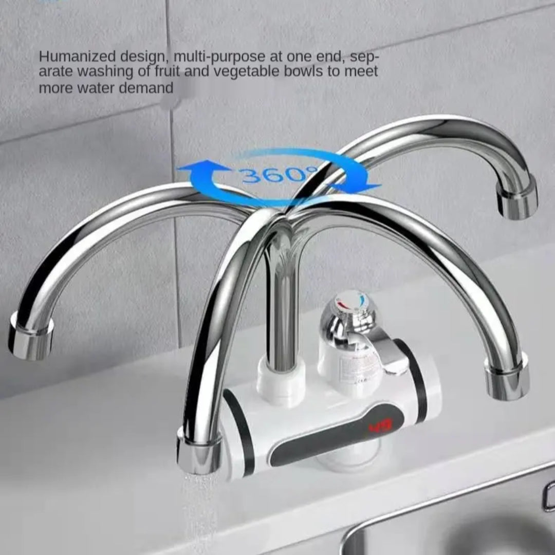 Grifo de agua caliente con ducha
