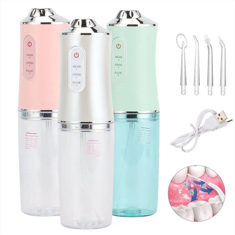 Limpiador irrigador bucal