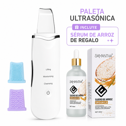 Paleta ultrasonica + Serum facial de regalo 🎁