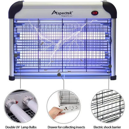 Mosquitero electrocutor