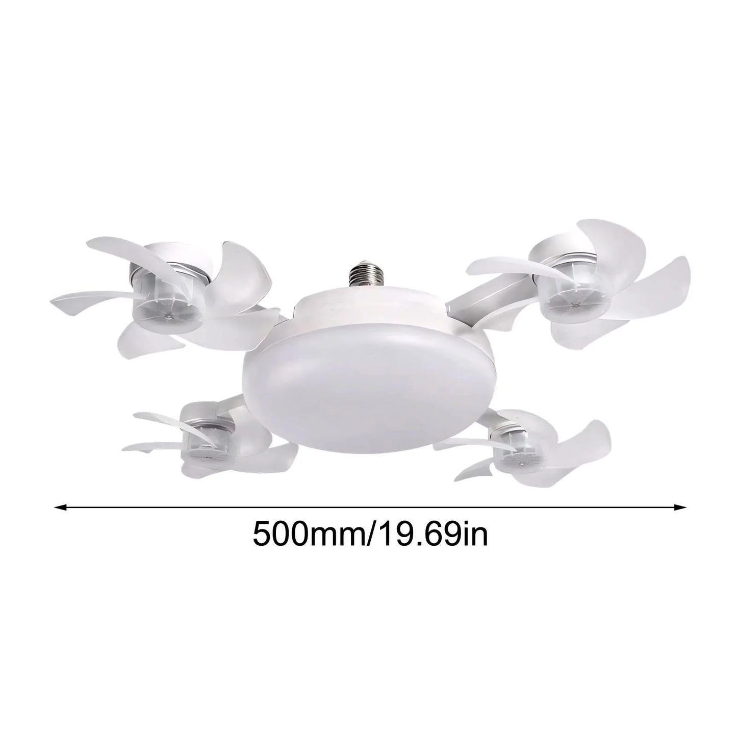 Foco ventilador tipo drone