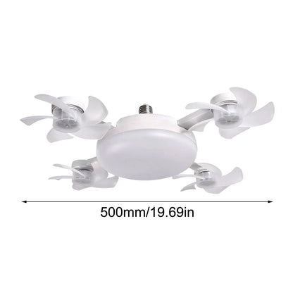 Foco ventilador tipo drone
