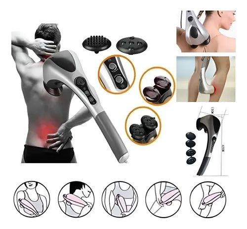 Masajeador Premium Infrarrojo 3 en 1 + Minimasajeador de regalo 🎁