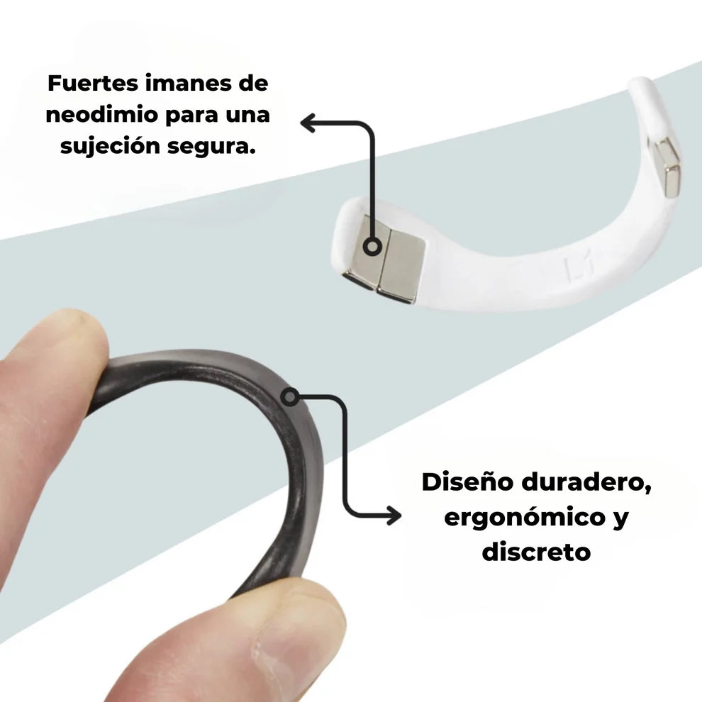 Dilatador nasal magnético