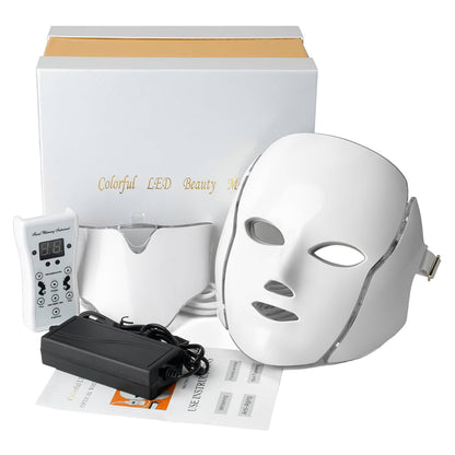 Máscara facial LED con Cullera