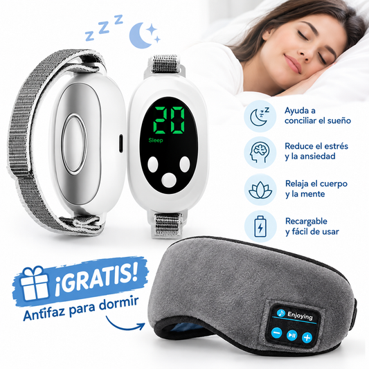 Masajeador palmsleep + Antifaz bluetooth de regalo 🎁