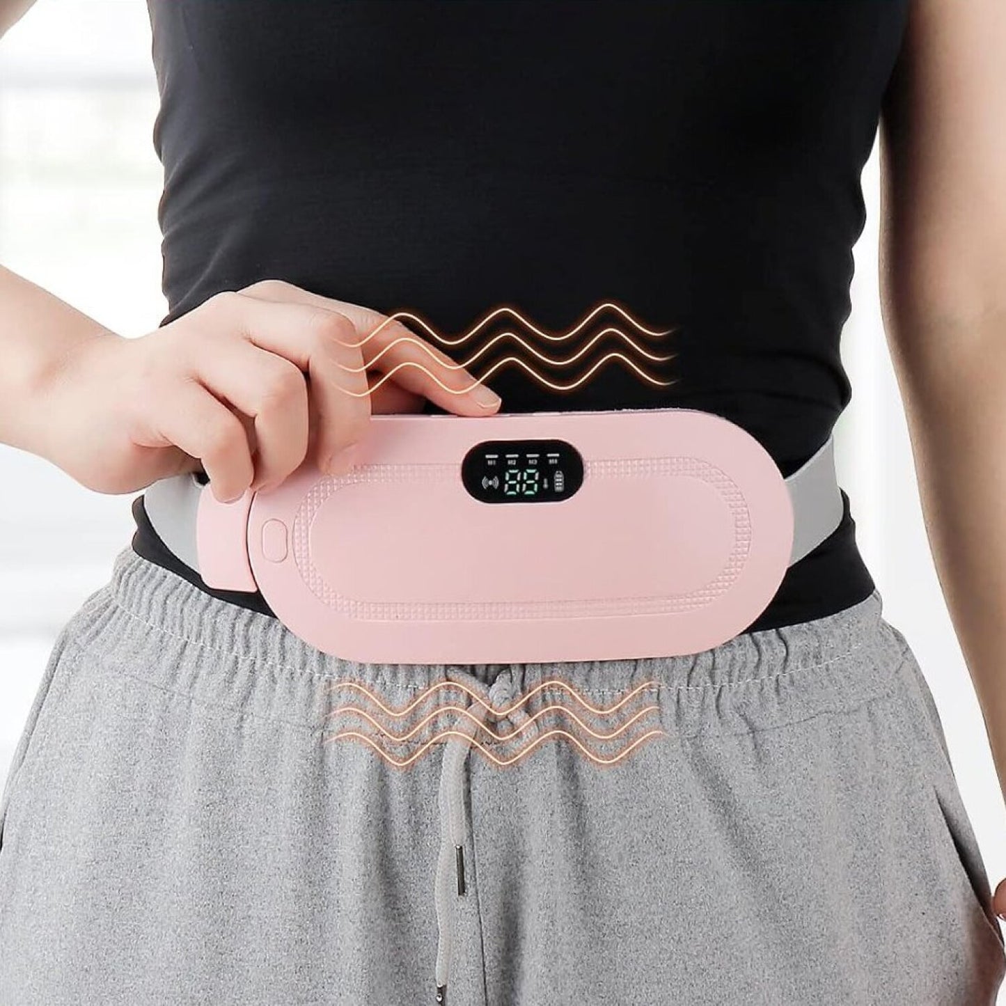 Cinturón de alivio menstrual