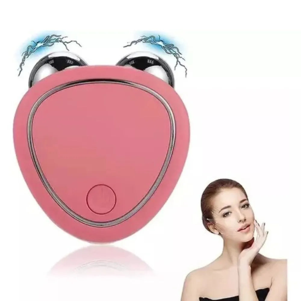 Masajeador facial microcorriente