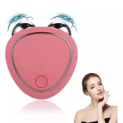 Masajeador facial microcorriente