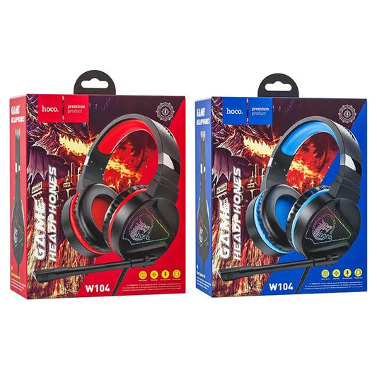 Audífono gamer Hoco w104