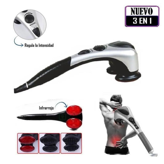 Masajeador Premium Infrarrojo 3 en 1 + Minimasajeador de regalo 🎁