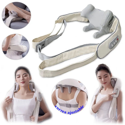 Masajeador Premium 6D + Minimasajeador eléctrico de regalo 🎁