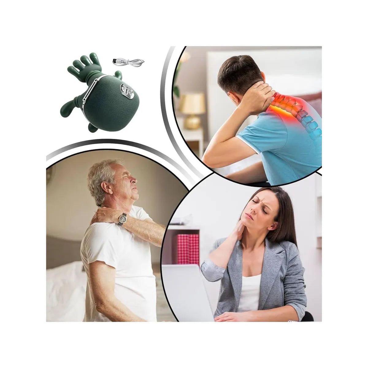 Masajeador premium con manos